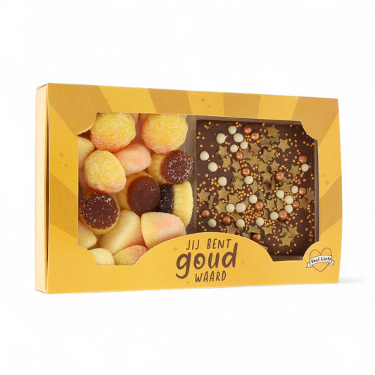 Cadeaupakketje | Jij bent goud waard!