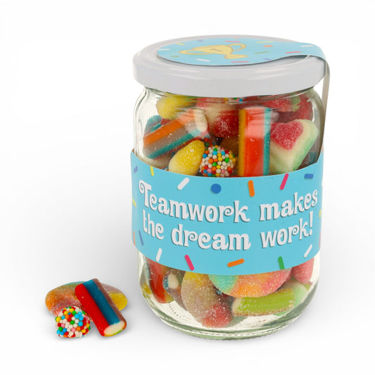 Snoeppot | Teamwork makes the dream work